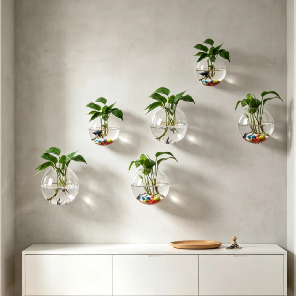 แจกันแก้วแขวนผนังสำหรับปลูกพืช - Propagation Station Vase บทวิจารณ์และราคา
